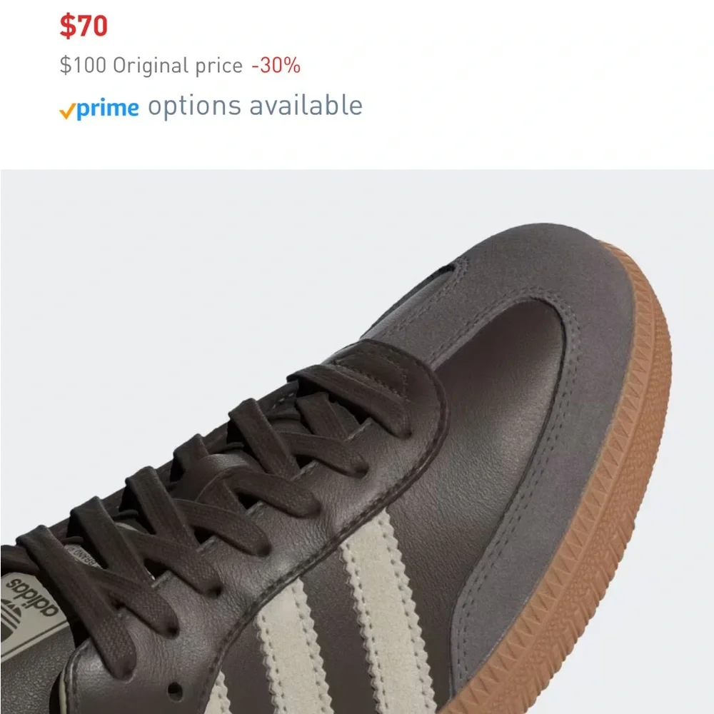 adidas Women's Athletic Sneakers - Brown, Gray, Gum